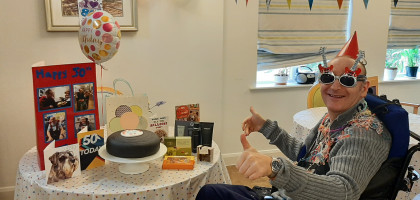 Kidderminster resident celebrates birthday in style