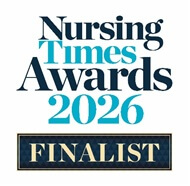 Nursing Times Awards 2026 finalist - Nurse Lead of the Year Award category