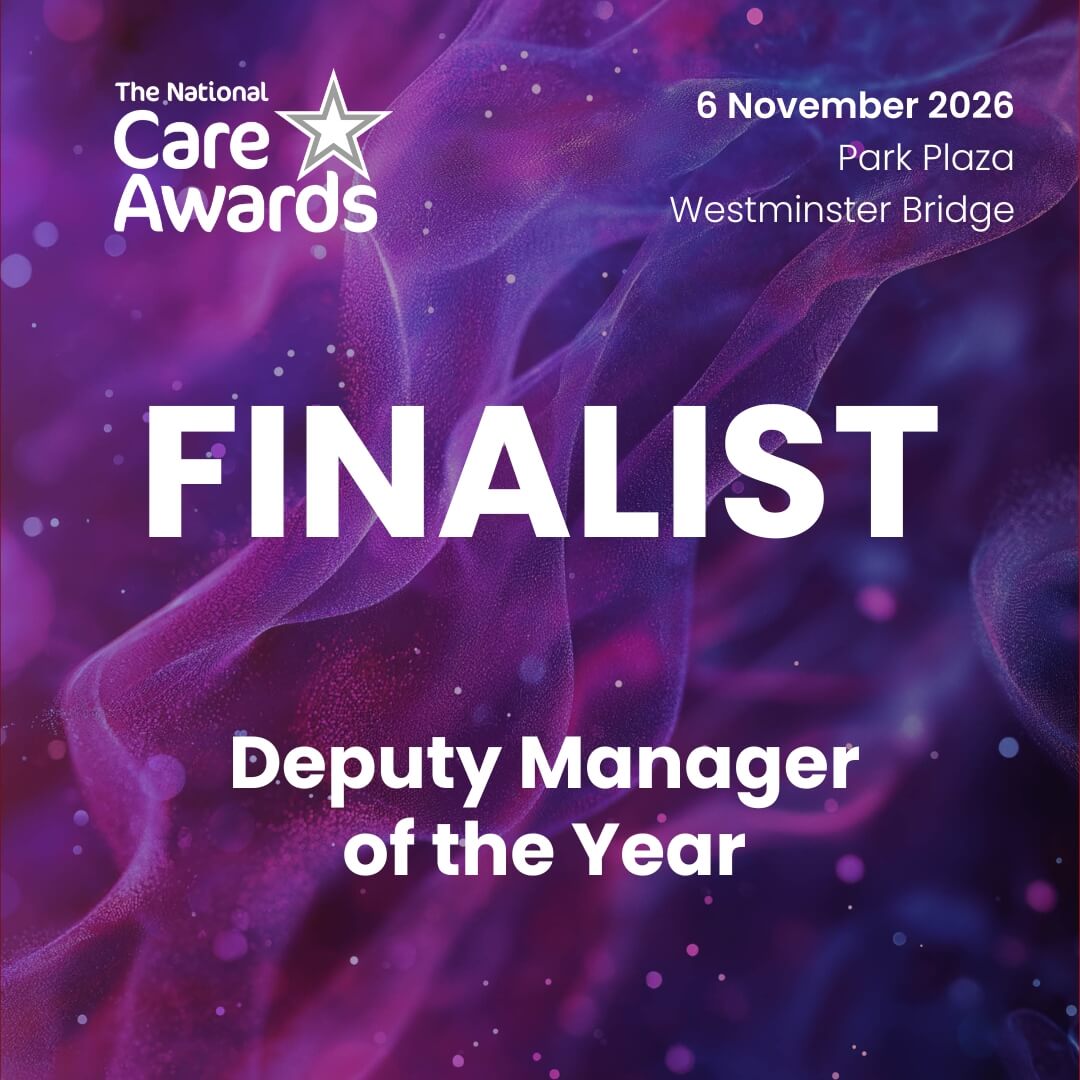 National Care Awards 2026 finalist - Deputy Manager of the Year
