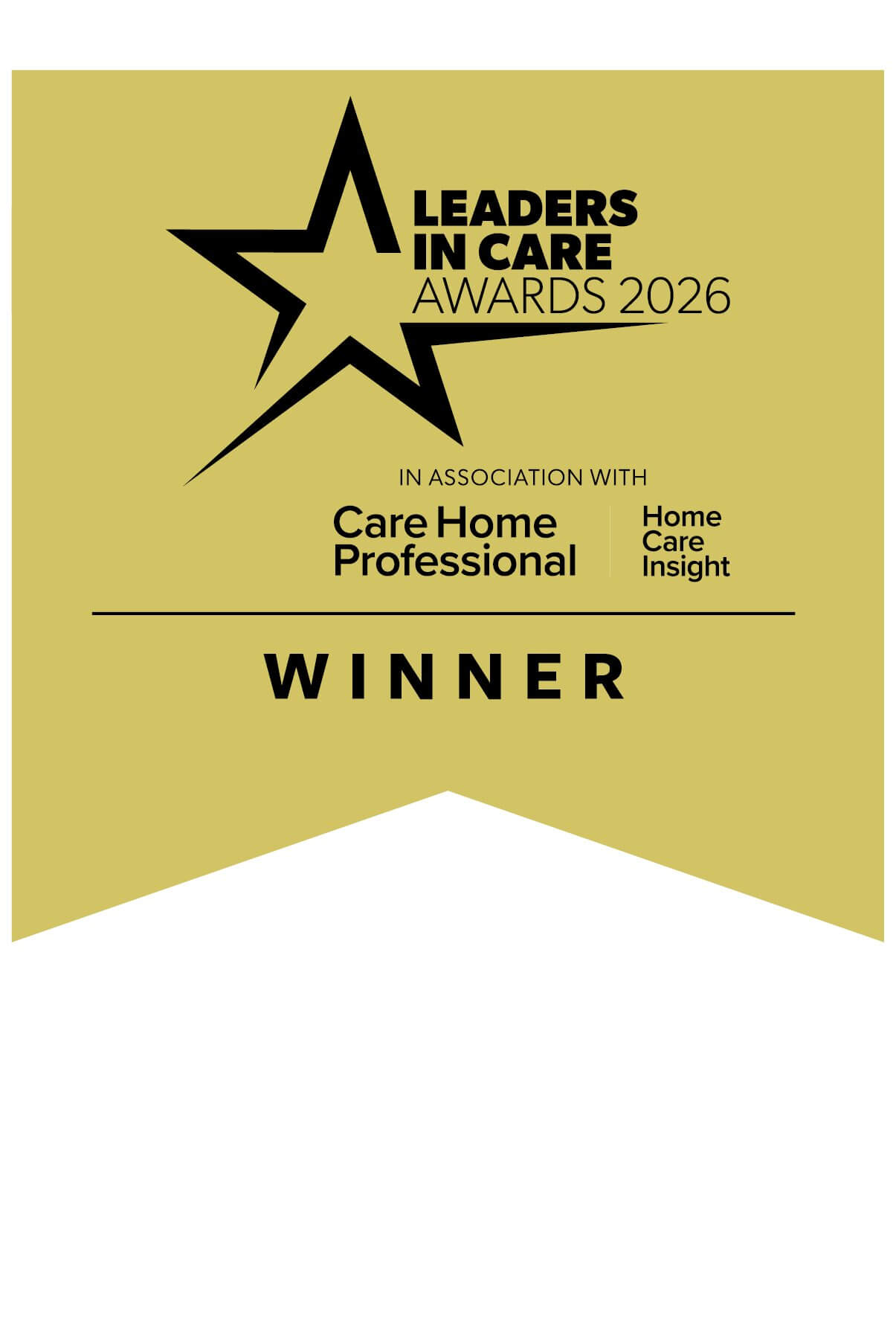 Leaders in Care Awards 2026 winner - Registered Manager of the Year category