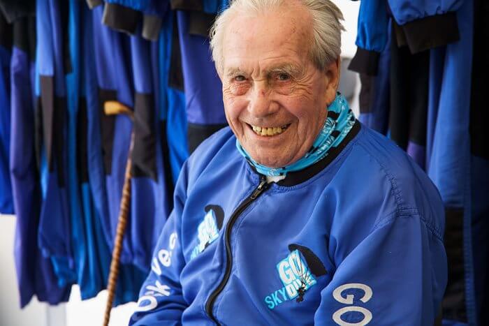 Dennis, a resident at Dashwood Manor, achieved his lifelong dream of skydiving.