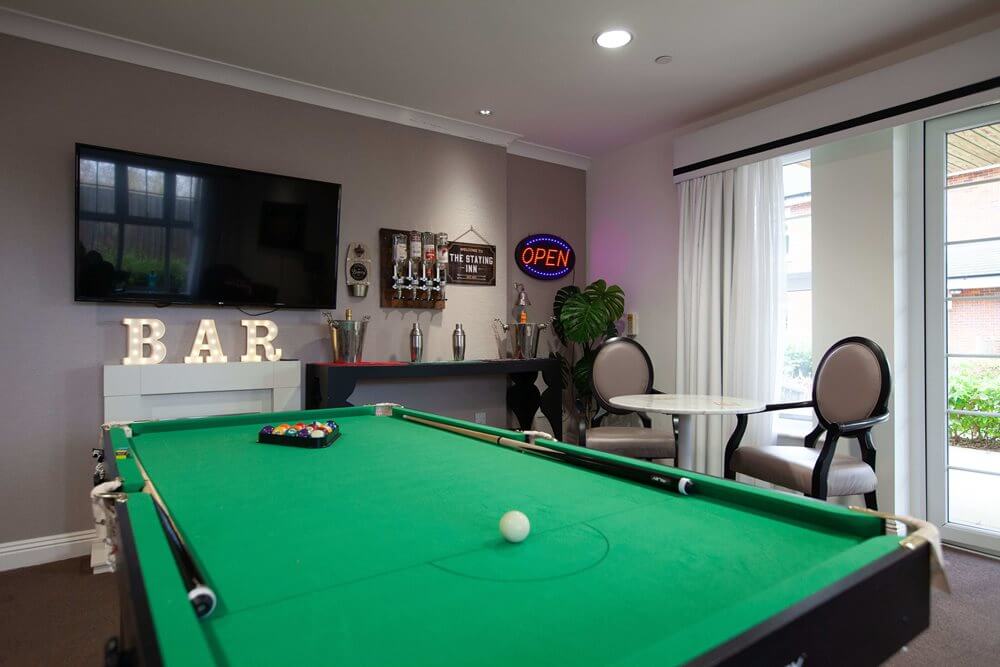 Seccombe Court - Seccombe pool table