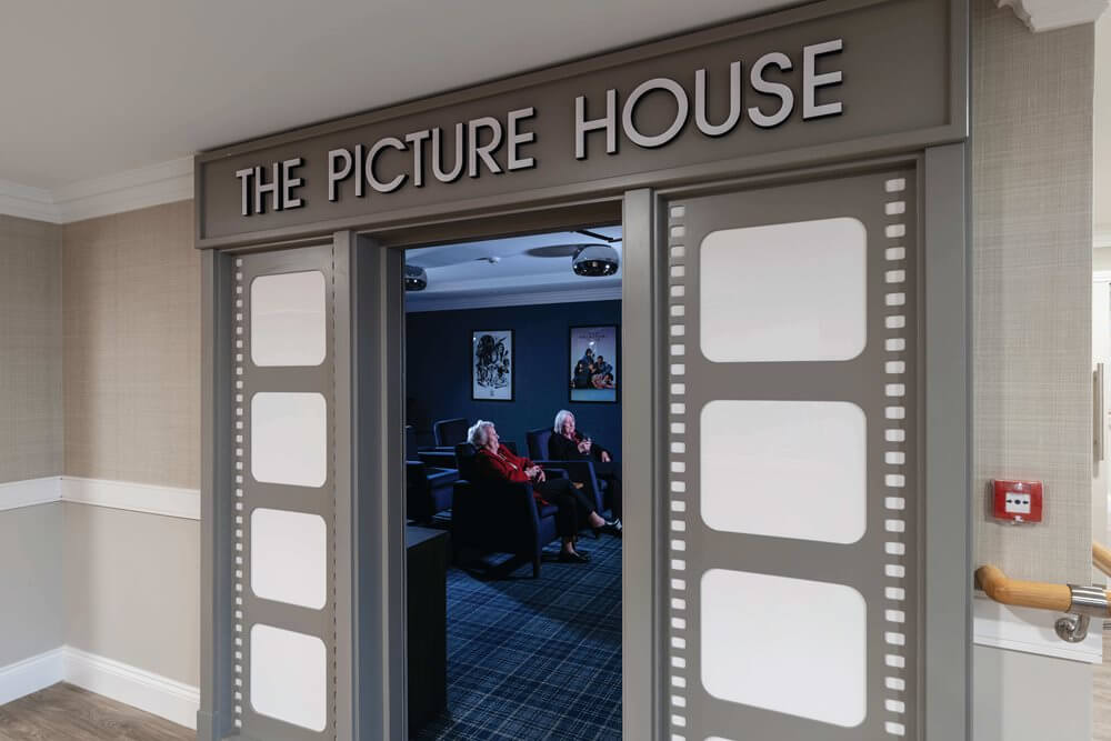 Tranby Park - Tranby Park cinema room