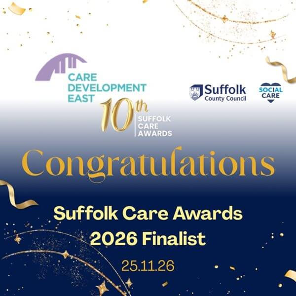 Suffolk Care Awards 2026 finalist - Registered Manager of the Year