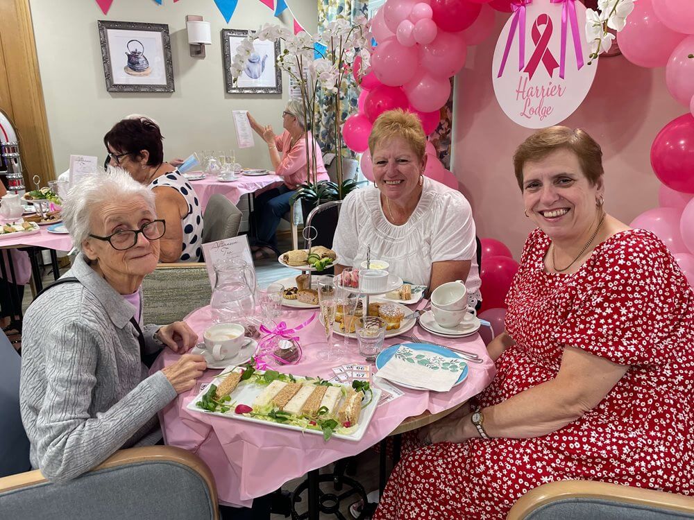 Harrier Lodge welcomed residents, relatives and members of the Whitstable community to the home for a special afternoon tea party. 