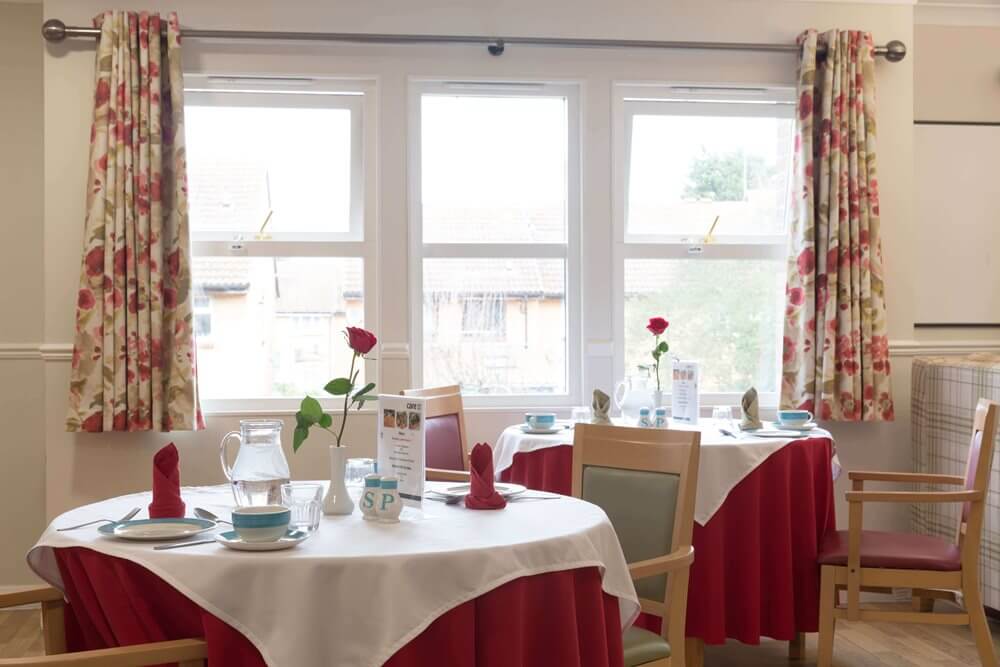 Care Assistant Bank - Franklin House dining room