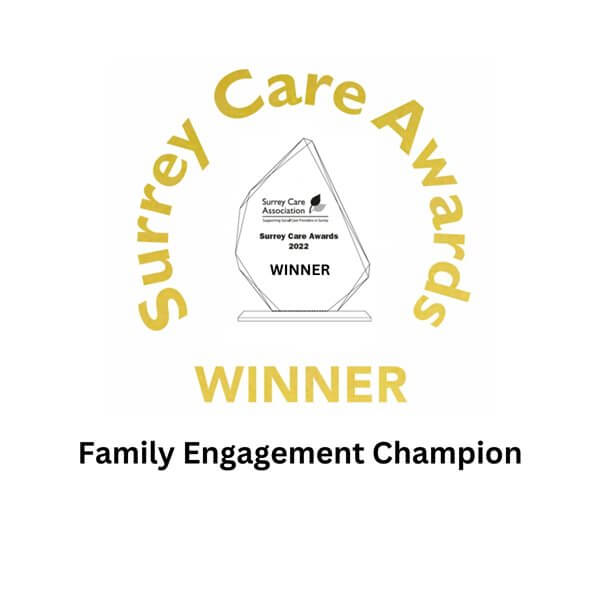 Surrey Care Awards Winner 2022 - Family Engagement Champion