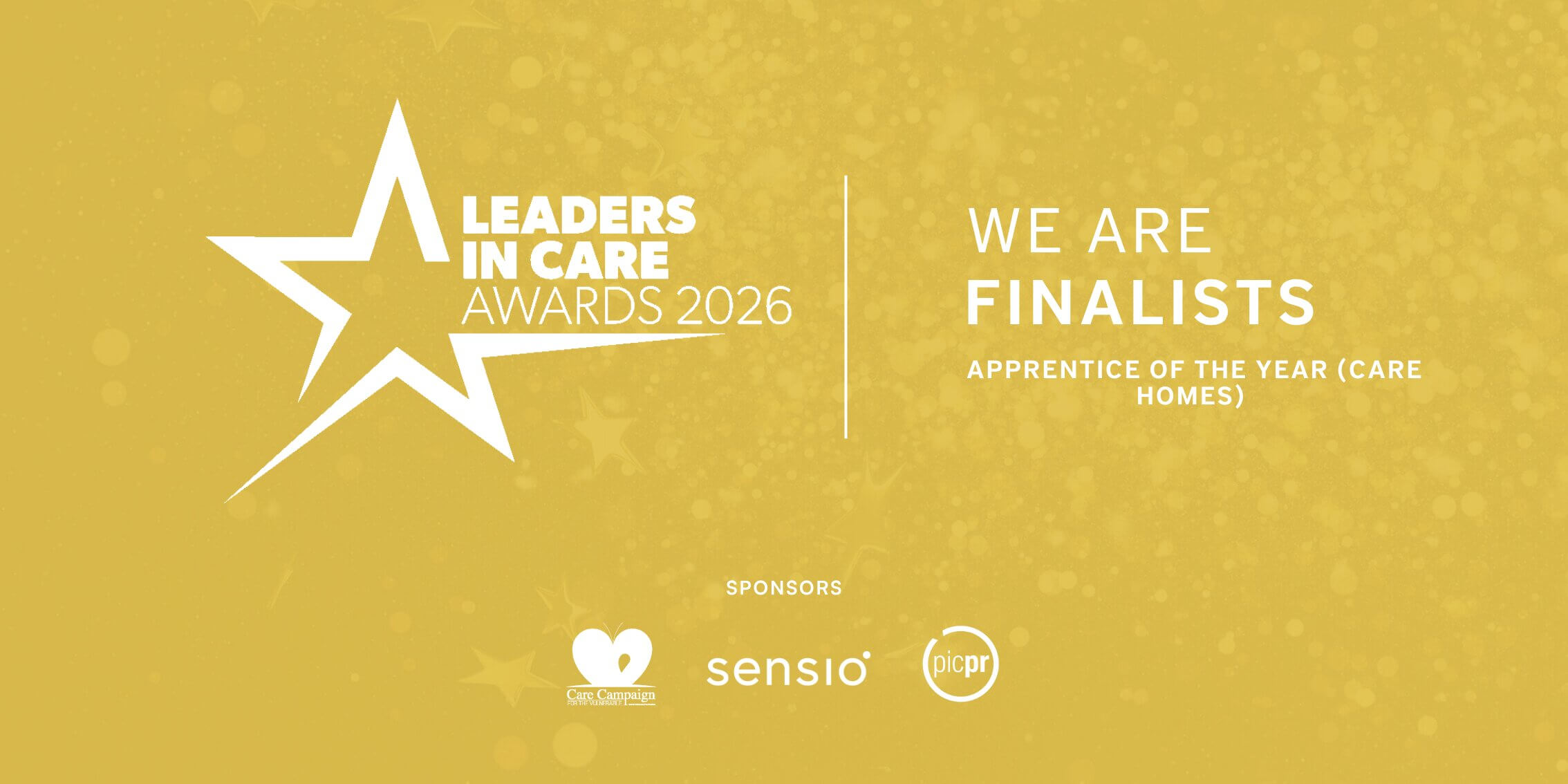 Leaders in Care Awards 2026 finalist - Apprentice of the Year (Care Homes) category