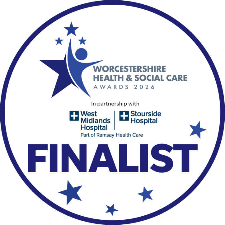 Worcestershire Health & Social Care Awards 2026 finalist - Care Home Worker Award category