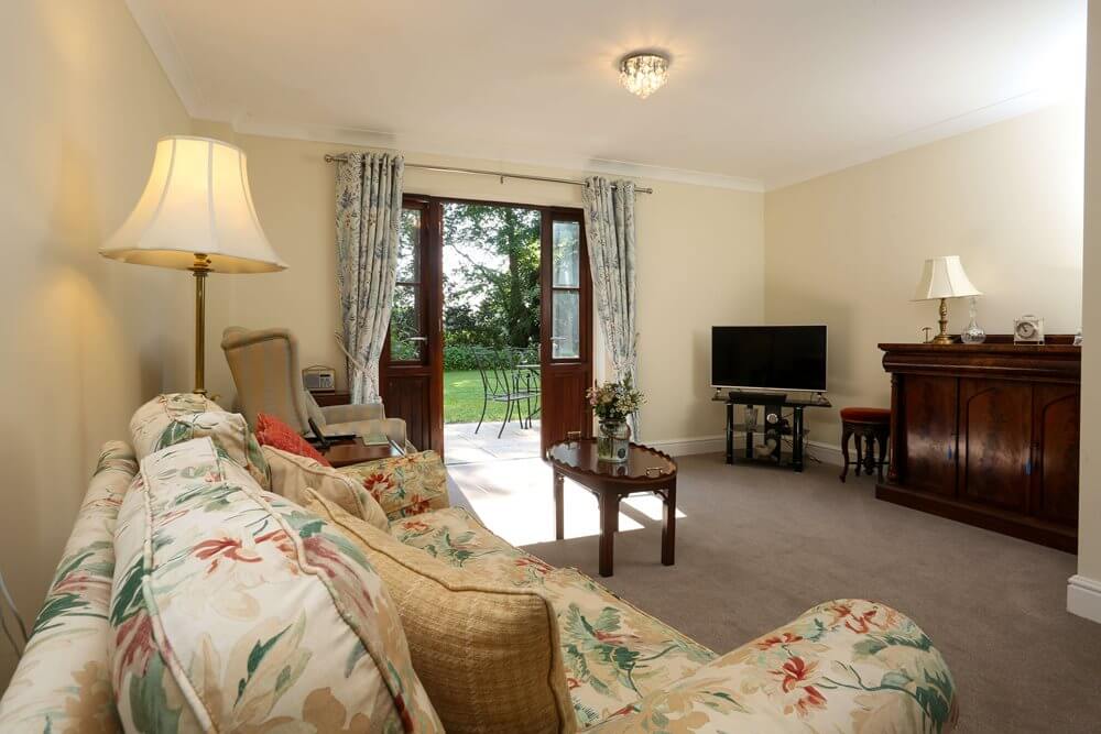 Independent living cottages at Sway Place