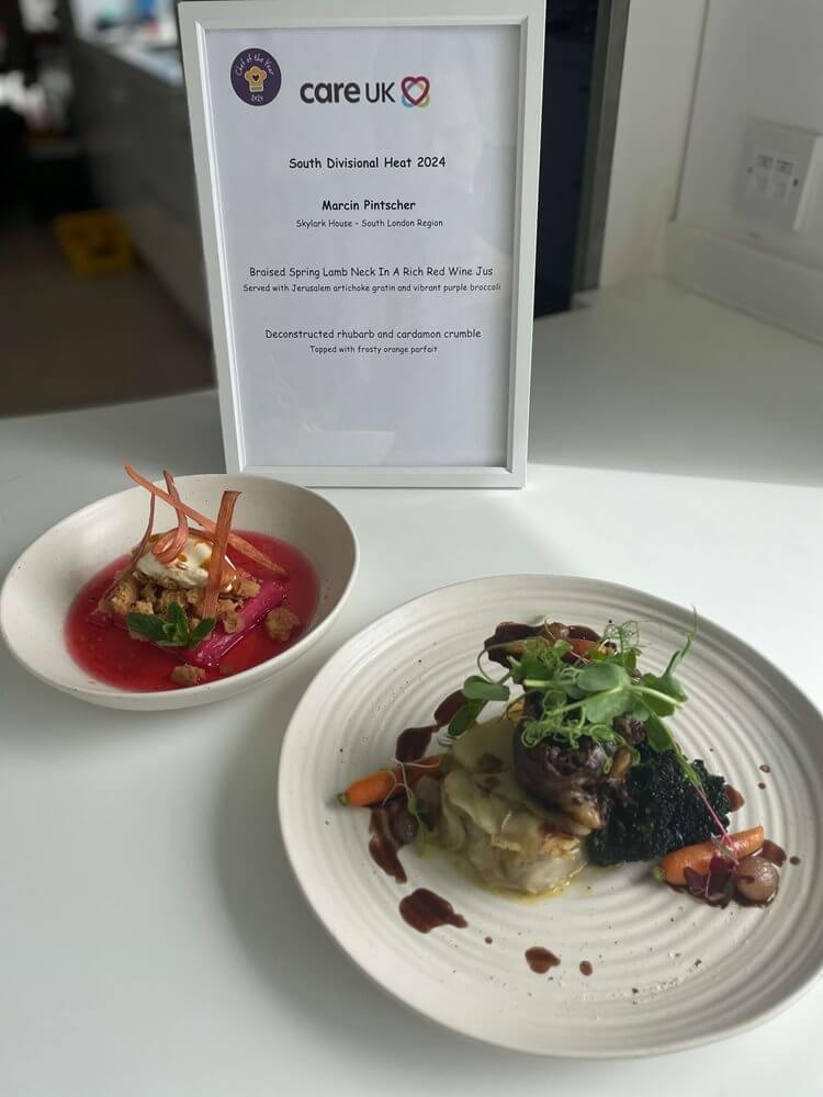The winning dish from the south - Marcin, Skylark House