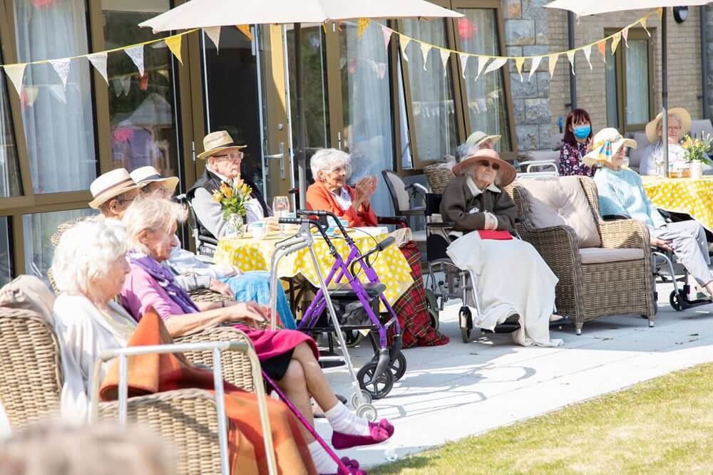 Care Assistant Bank - Invicta Court garden party 3