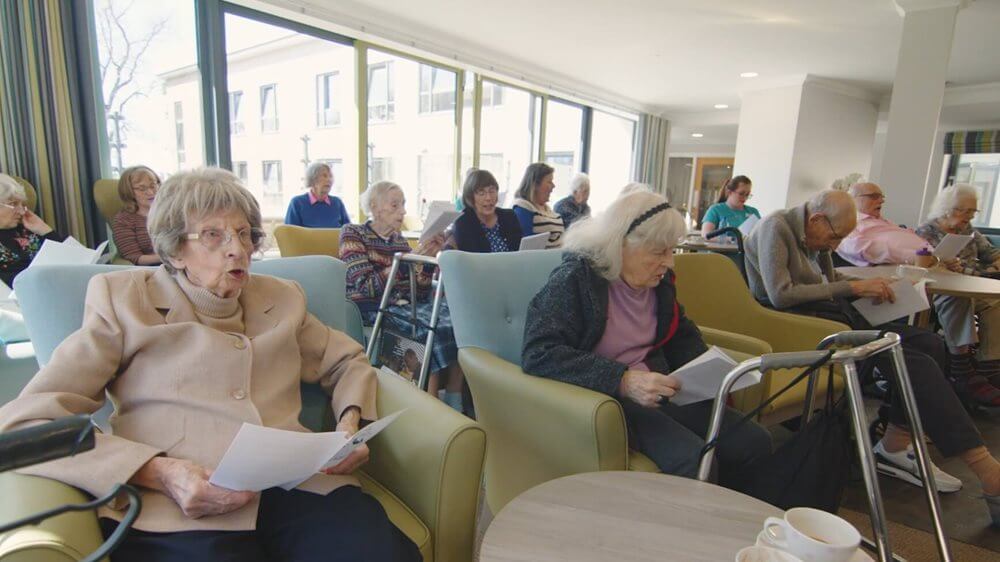 Aunt has a busy social life at Cairdean House