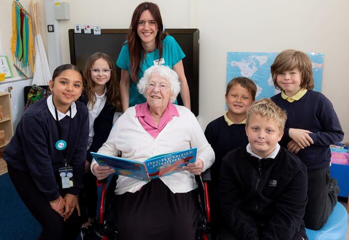 When the team at Trymview Hall learned that 85-year-old Sheila was keen to revisit her old school, they were determined to make it happen.