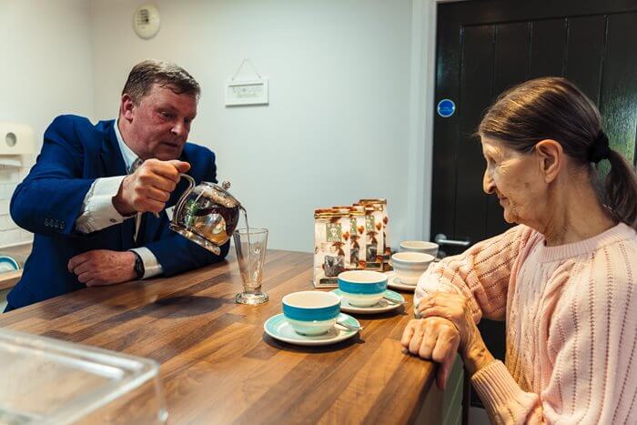 Our partnership with Tea From The Manor