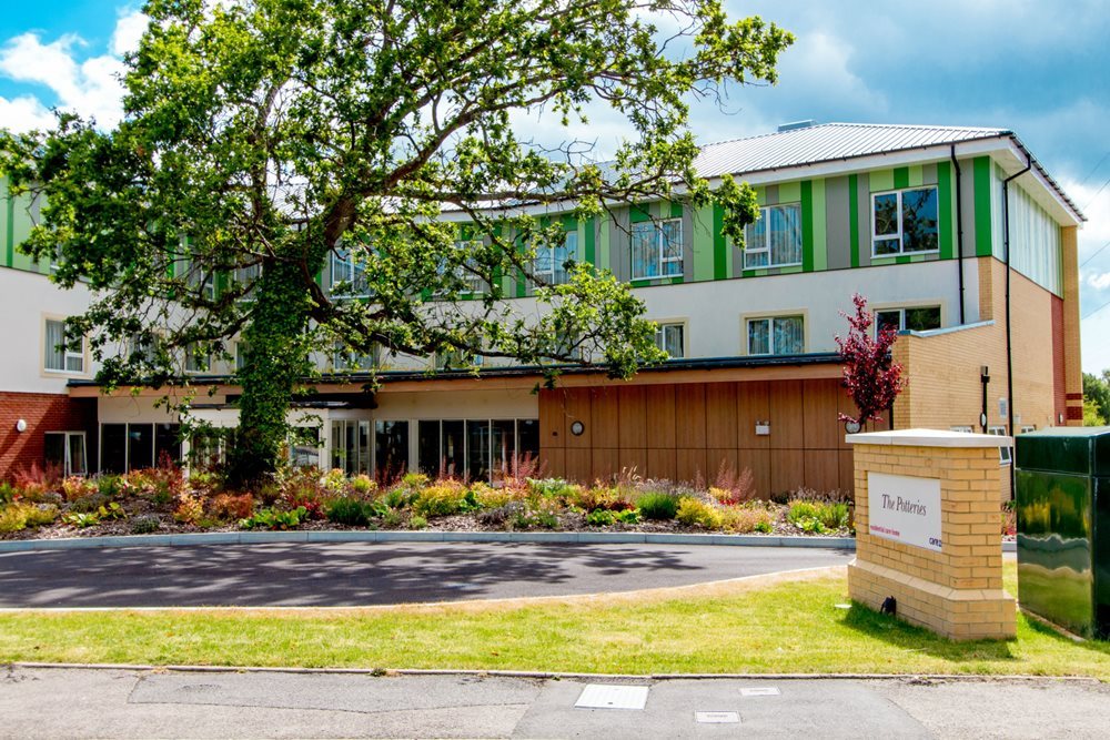 The Potteries Care Home in Broadstone Poole, Dorset Care UK