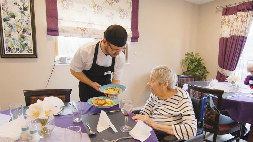 High quality food at The Hollies