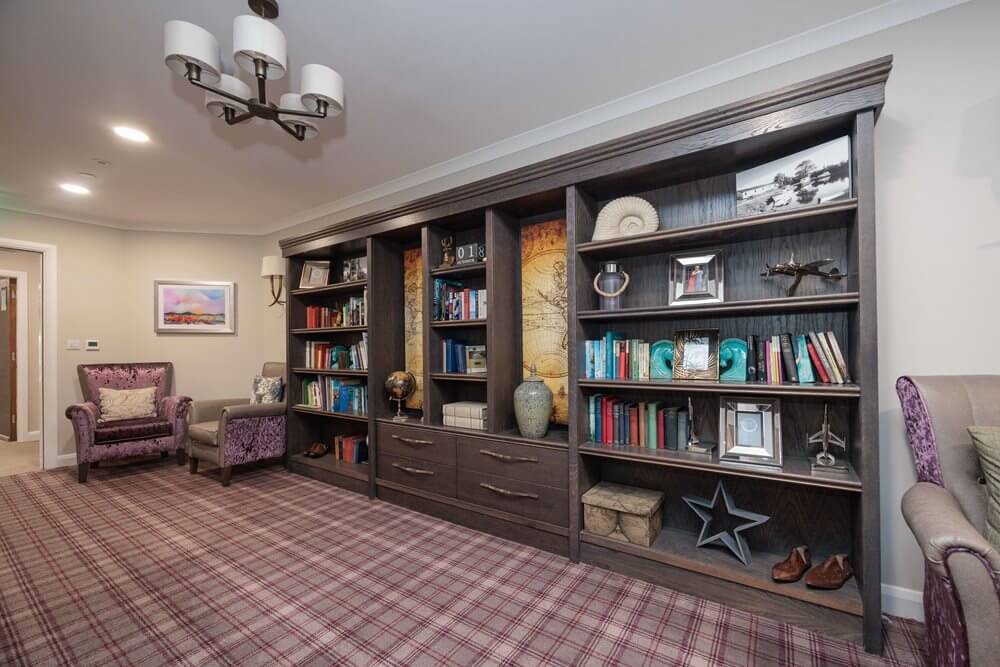 Senior Care Assistant Bank - Meadow Croft bookcase