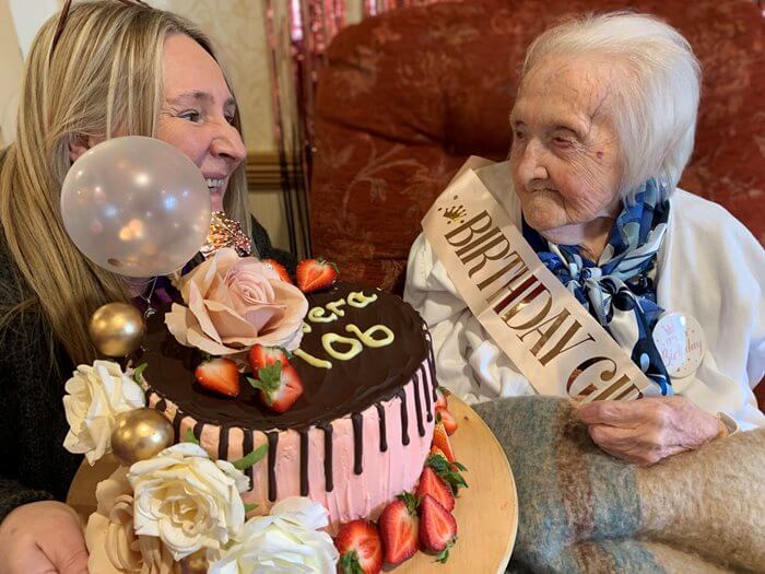 Housekeeper - Cranford Grange 106th birthday