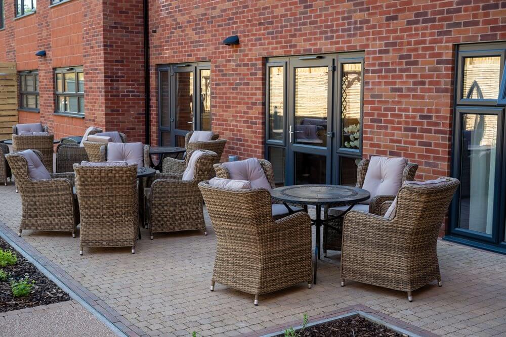 Elderflower Grange - Elderflower Grange patio