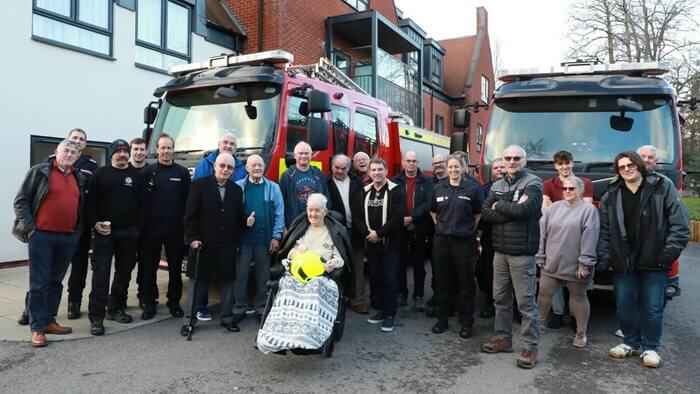 Bickerton House - Bickerton House firefighter wish