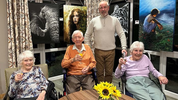 An evening of art at Mercia Grange