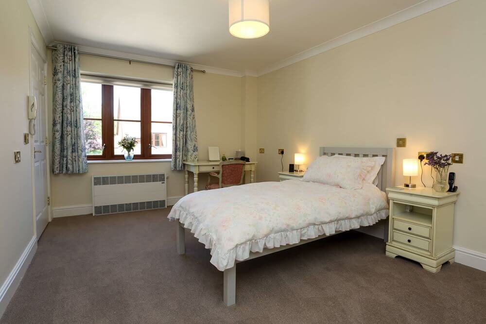 Independent living cottages at Sway Place