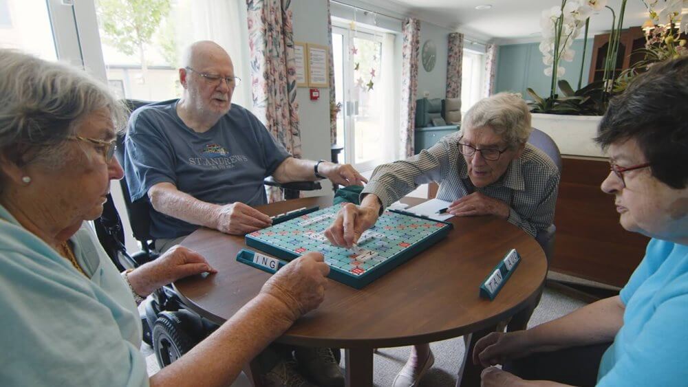 Activities are resident led at Llys Herbert