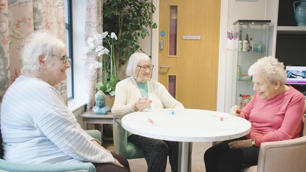 Ridley Manor has really improved my dad’s life