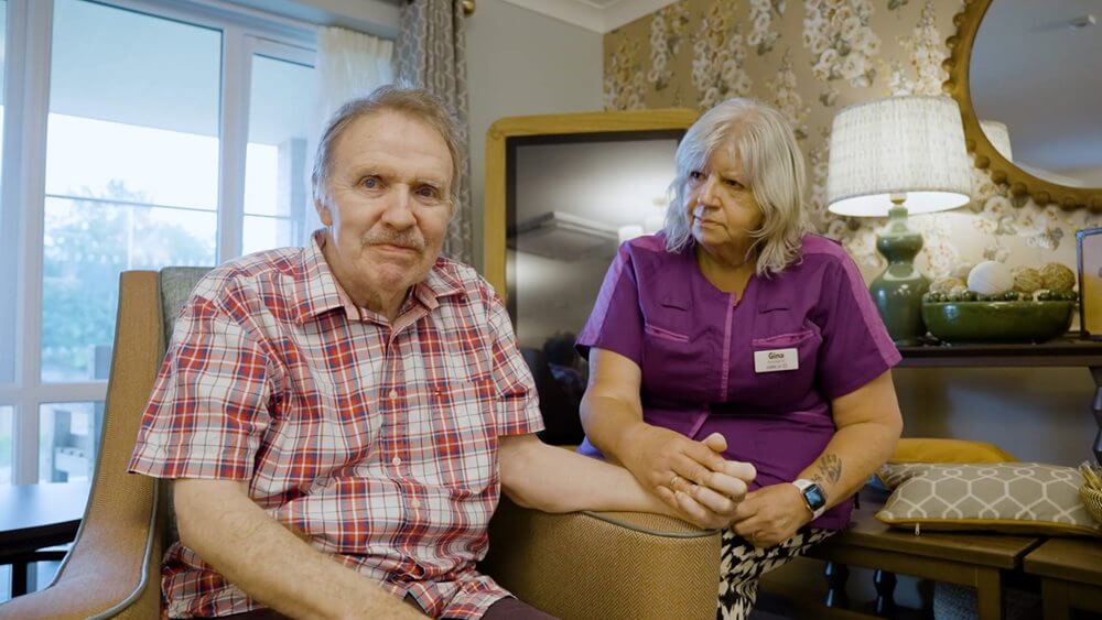 Relative's voices - He settled in so quickly