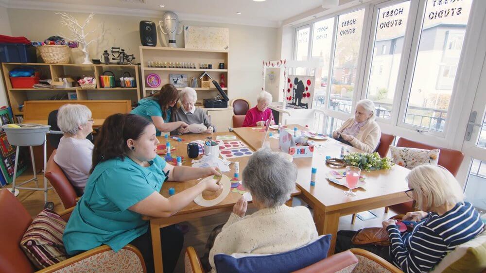 Living well with dementia at Sandfields 