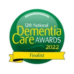 Dementia Care Awards Finalist 2022 - Best Dementia Care Manager