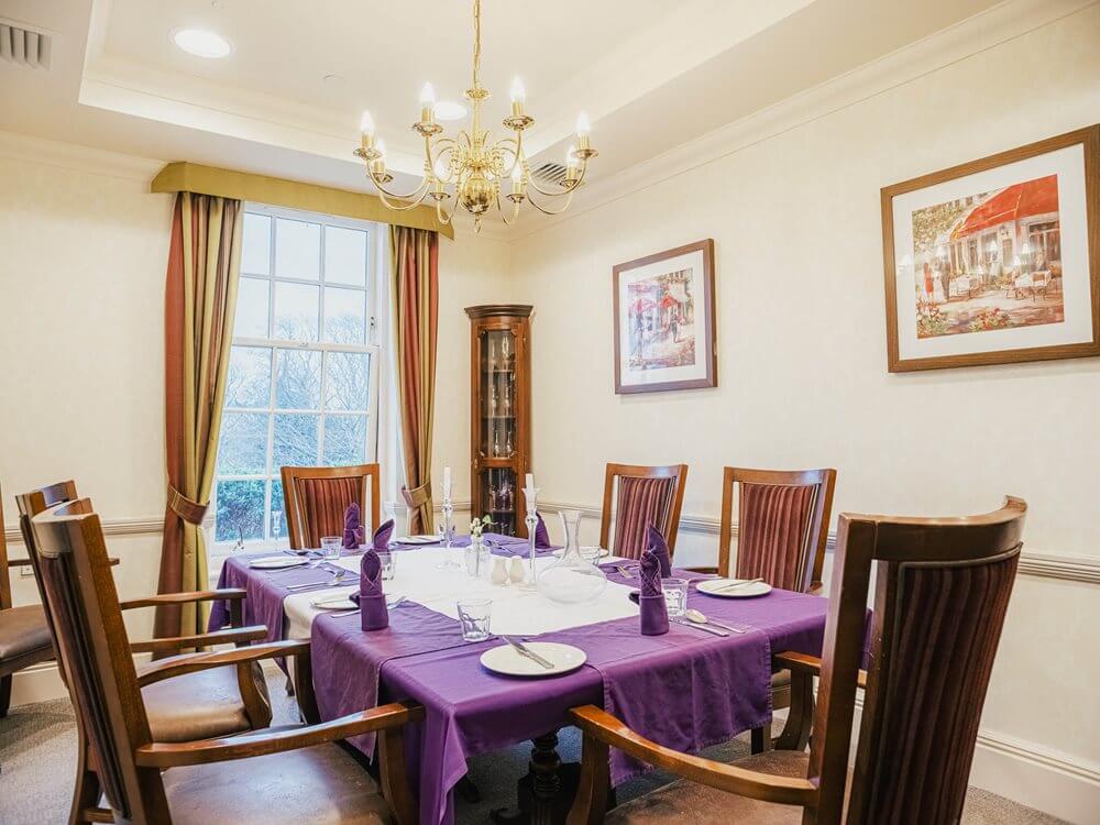 Metchley Manor - Metchley Manor dining room 3