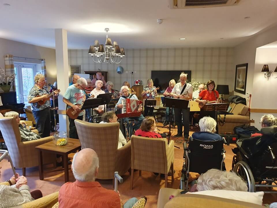 Care Assistant - Knebworth visit from local band