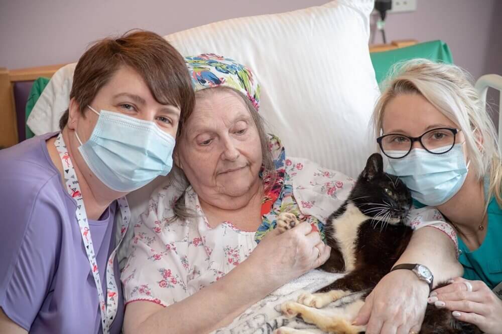 Ambleside resident Valerie had her wish to be reunited with her cat Alfie come true.
